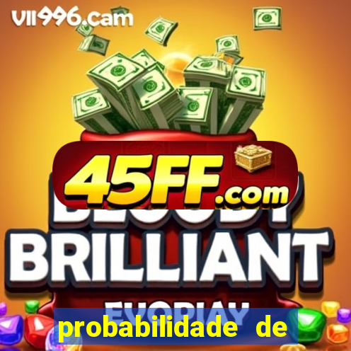 probabilidade de jogos de futebol
